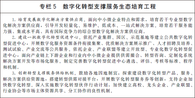 國務院關于印發(fā)  “十四五”數(shù)字經(jīng)濟發(fā)展規(guī)劃的通知(圖6)